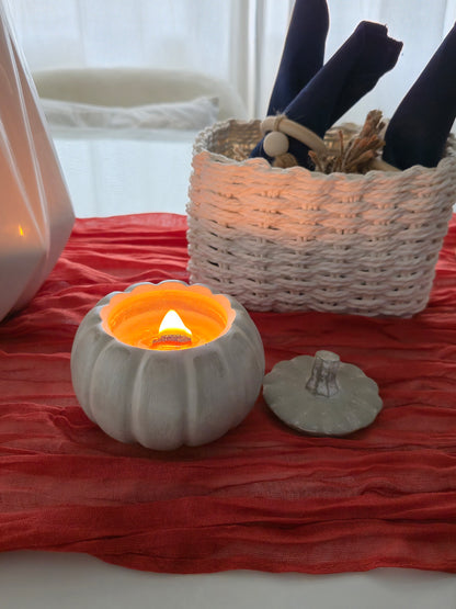 Pumpkin Jar Candle