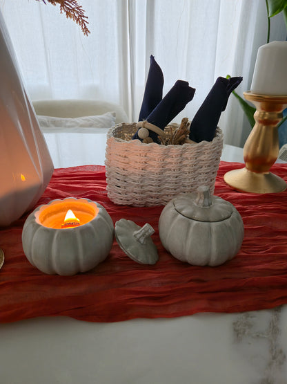 Pumpkin Jar Candle